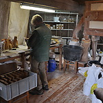 Korenmolen de zwaluw interieur